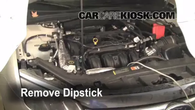 2010 Ford Fusion SE 2.5L 4 Cyl. Oil Check Oil Level
